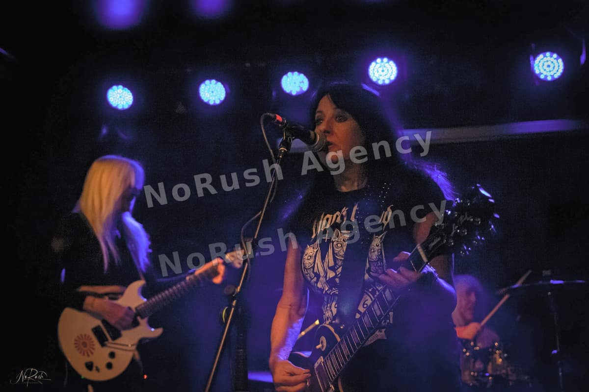 Girlschool live in Leipzig, Foto 1 von Stephan Sieger