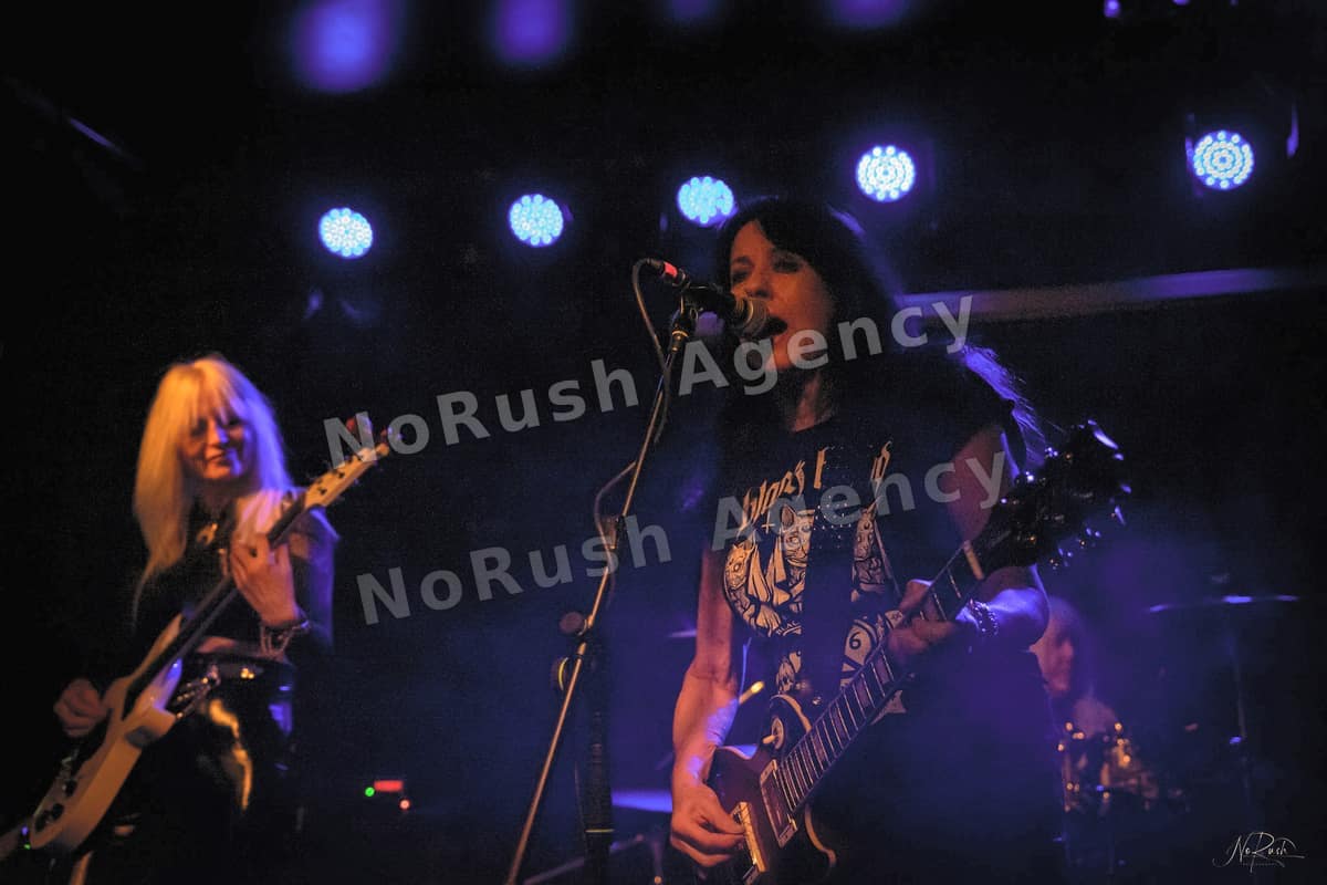 Girlschool live in Leipzig, Foto 2 von Stephan Sieger