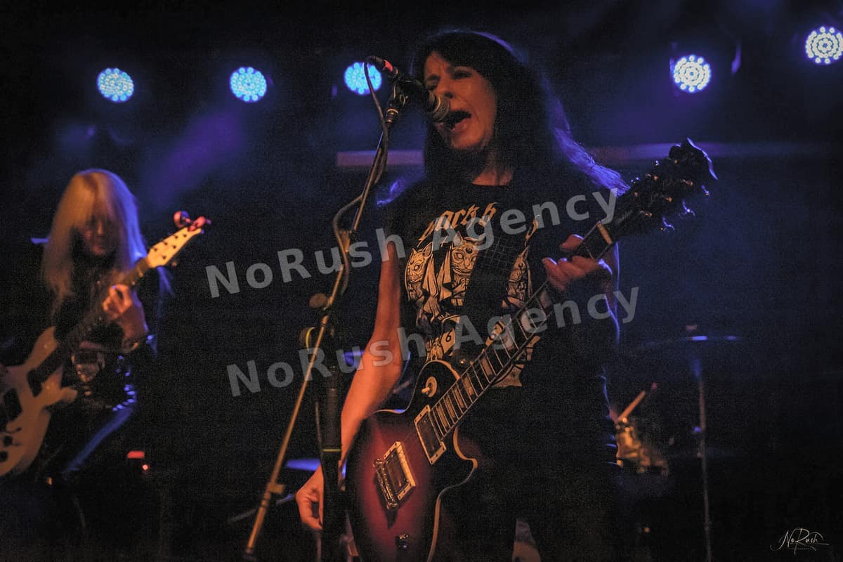 Girlschool live in Leipzig, Foto 6 von Stephan Sieger