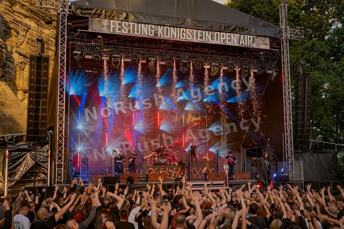 Saltatio Mortis live in Königstein, Foto 66 von Stephan Sieger