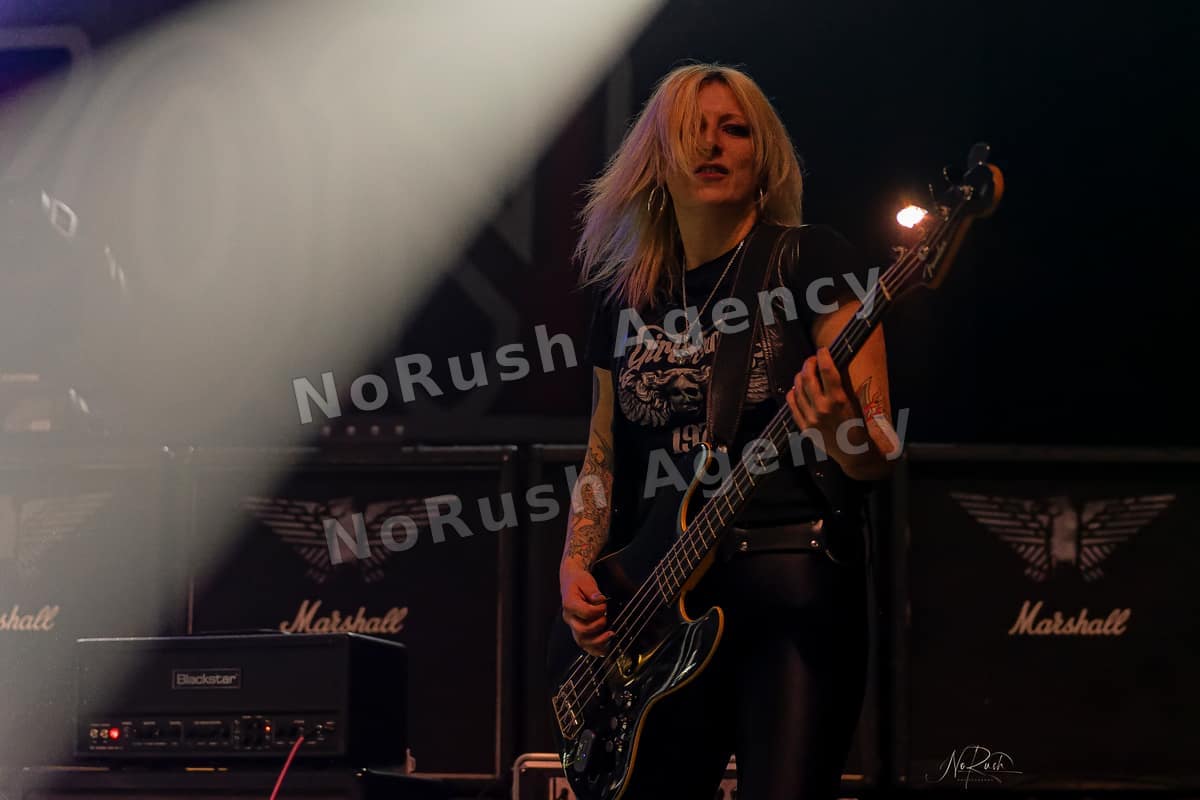 Girlschool live in Leipzig, Foto 2 von Stephan Sieger