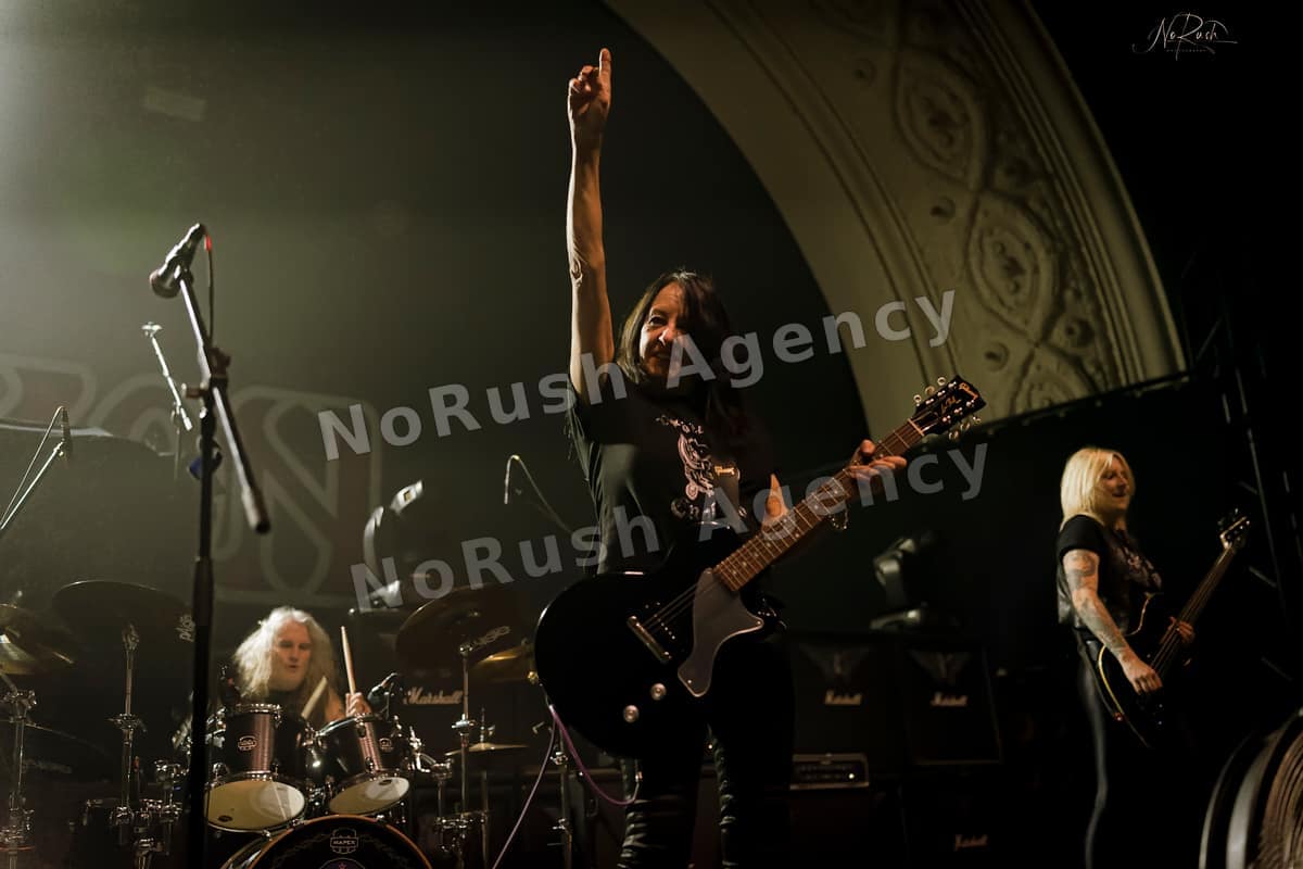 Girlschool live in Leipzig, Foto 14 von Stephan Sieger