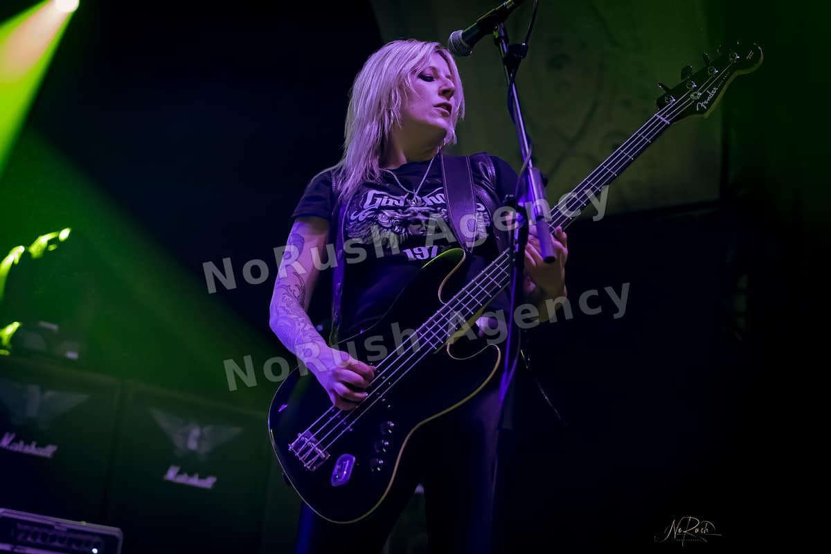 Girlschool live in Leipzig, Foto 17 von Stephan Sieger
